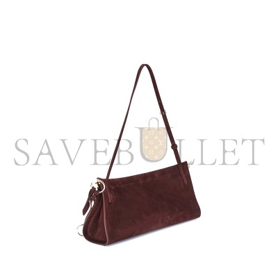 ALAÏA LE CLICK EAST WEST SMALL BAG IN NUBUCK (25*12.5*7cm) ALAÏA LE CLICK EAST WEST SMALL BAG IN NUBUCK (25*12.5*7cm)